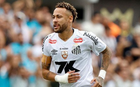 Neymar, Santos ile sözleşme uzattı