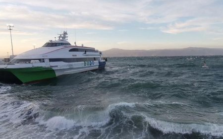 Bursa deniz otobüslerinde fırtına engeli nedeniyle 8 sefer iptal edildi