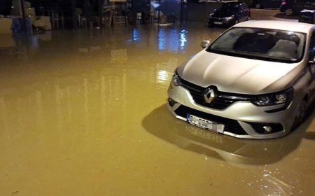 Edirne ve Kırklareli'de sağanak nedeniyle su baskınları yaşandı