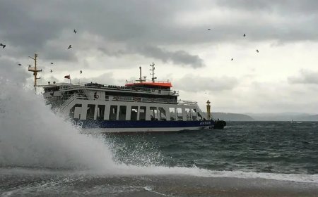 Marmara'da fırtına alarmı! BUDO'nun bazı seferleri iptal edildi
