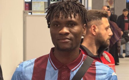 Trabzonspor'un yeni transferi şehre geldi! İşte ilk sözleri...