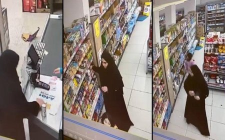 Sultangazi’de akılalmaz hırsızlık! Market çalışanının unuttuğu telefonu alıp alışveriş yaparak çıktı