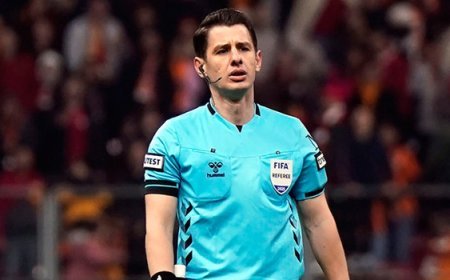 Galatasaray - Fenerbahçe derbisinin hakemi Halil Umut Meler