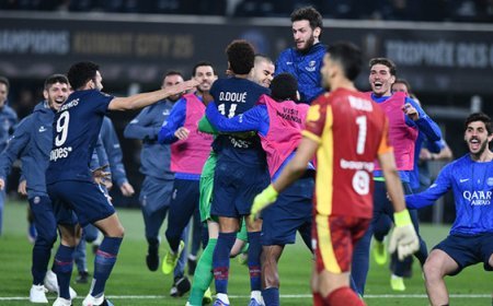 Marsilya'yı penaltılarla deviren PSG, Fransa Süper Kupa'nın sahibi oldu!