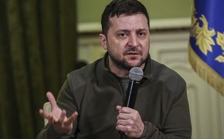 Ukrayna Devlet Başkanı Zelenskiy'den ABD'ye çağrı! 'Rusya'ya tepki gösterin'