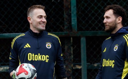 Fenerbahçe’de Matteo Guendouzi ve Mert Günok, ilk antrenmanına çıktı