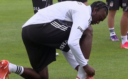 Beşiktaş'ta Tammy Abraham kamptan ayrıldı