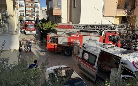 Tekirdağ'da bir evde yangın çıktı! Ekipler gördükleri manzara karşısında şoke oldu