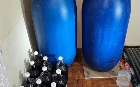 Tekirdağ'da 665 litre sahte içki ele geçirildi