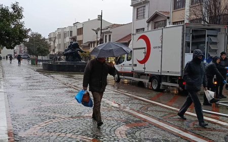 Trakya'da sağanak etkili oldu