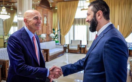 ABD'nin Ankara Büyükelçisi, Suriye Cumhurbaşkanı Şara ile görüştü