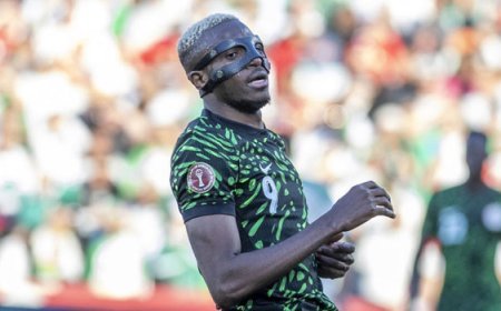Victor Osimhen parladı, Nijerya yarı finale yükseldi!