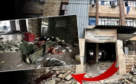 Halep'te kirli tuzak! İşte terör örgütünün karargaha çevirdiği hastane