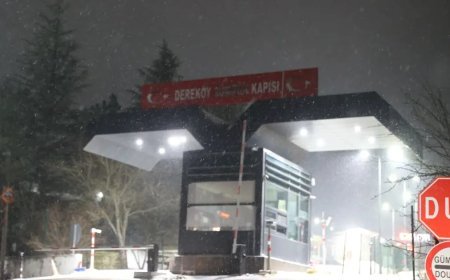 Kırklareli'de kar yağışı etkili oluyor