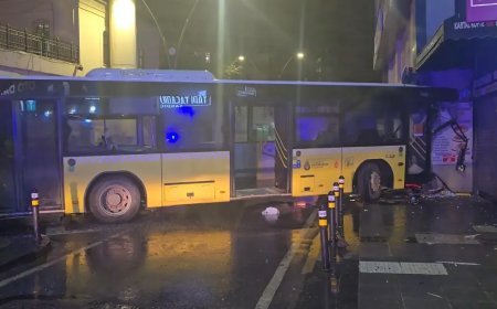 Kartal’da İETT otobüsü binaya çarptı: 6 yolcu yaralandı