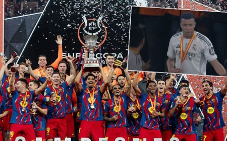 El Clasico'da 'tören' krizi: Real Madrid karşılık vermedi, Mbappe takımı soyunma odasına götürdü!