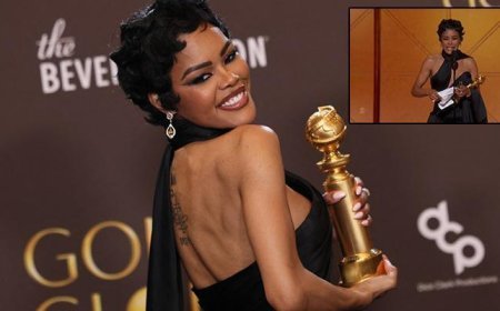 Altın Küre Ödülleri sahipleri buldu! İşte törene damga vuran anlar: 'Bebeklerim beni izliyor'