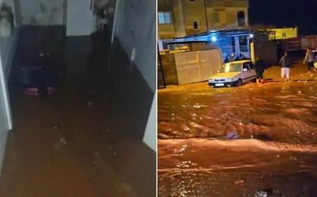 Hatay’da sağanak hayatı felç etti! Yollar göle döndü, sürücüler mahsur kaldı