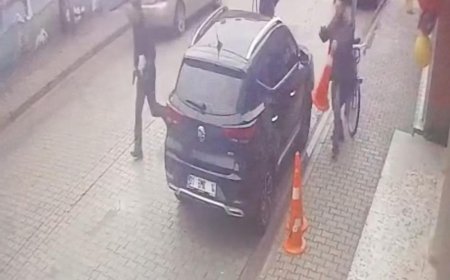 Okul önünde dehşet. Öğretmene önce yumruk attı sonra silahla ateş etti