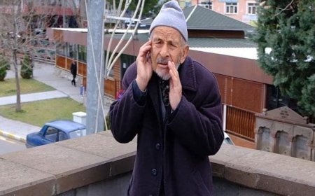 Kayseri'de Bayram amca 15 yıldır hoparlör kullanmadan geleneği sürdürüyor