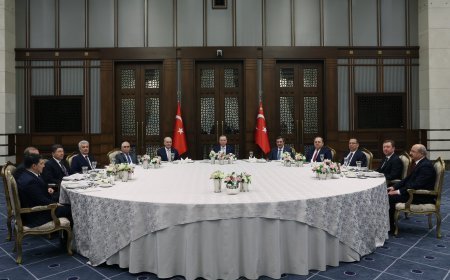 Cumhurbaşkanı yasama, yürütme ve yargı temsilcilerini ağırladı