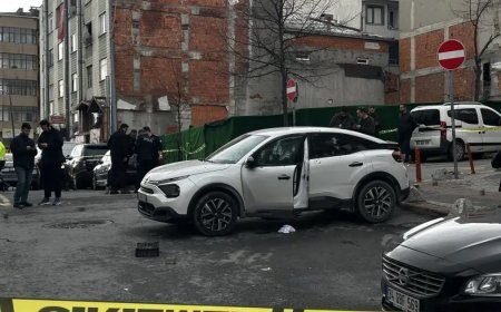 Kağıthane'de kanlı pusu. 26 yaşındaki Burak aracında öldürüldü