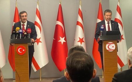 Cumhurbaşkanı Yardımcısı Yılmaz: Güney Kıbrıs Rum Yönetimi'nin tanımlamalarını yok hükmünde görüyoruz