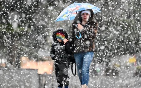 Karla karışık yağmur, kara dönecek. Lapa lapa yağacak, 25 santimetre kar bekleniyor