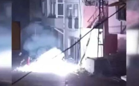 Hatay’da korku dolu anlar! Elektrik kabloları havai fişek gibi patladı