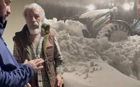 Kar altında kalan köyde tek başına! Ekipler 5 gün sonra ulaştı: Burada kalacağım