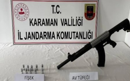 Karaman'da peçete ve sigaraya emdirilmiş uyuşturucu bulundu