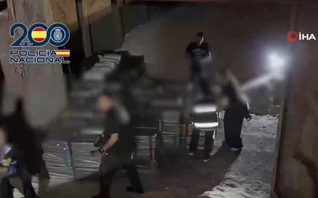 Atlantik'te yakalanan 10 tonluk uyuşturucu sonrası İstanbul merkezli 6 ilde operasyon