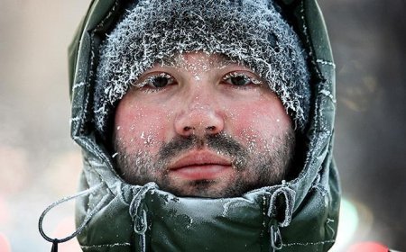 Sanki buzul çağı! Soğuk rekoru kırıldı, kat kat giyinerek sokağa çıkıyorlar