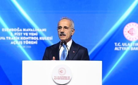 Bakan Uraloğlu'ndan Esenboğa Havalimanı'nın 3. pist ve yeni kulesinin açılışıyla ilgili açıklama