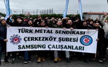 TÜRK METAL İŞÇİLERİ: “YILMAK YOK, HAKKIMIZI ALANA KADAR EYLEME DEVAM”