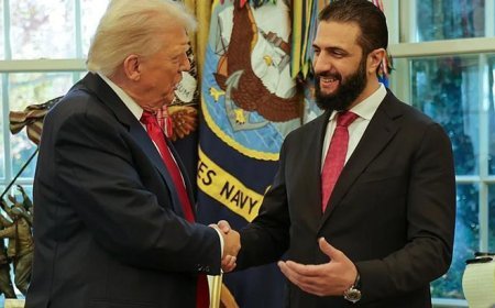 ABD Başkanı Donald Trump, Suriye Cumhurbaşkanı Ahmed Şara ile görüştü