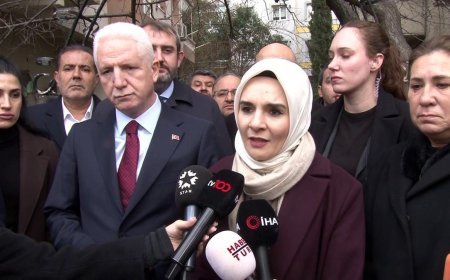 Atlas Çağlayan'ın ailesine taziye ziyareti: Aile Bakanı Göktaş: 'Ailenin acısını çok derinden paylaşıyoruz'