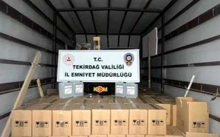 Tekirdağ’da kaçakçılık operasyonlarında 18 gözaltı