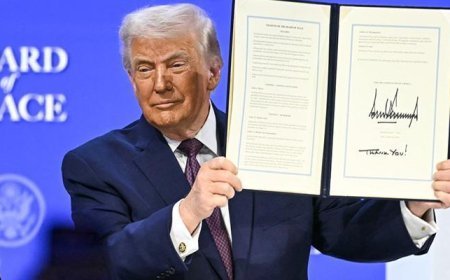 Gazze için kritik gün! Gözler İsviçre'de, Barış Kurulu için imzalar atıldı