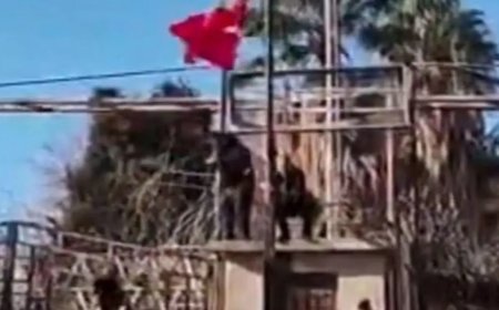 Bayrak indirme provokasyonu paylaşımlarına tutuklama talebi