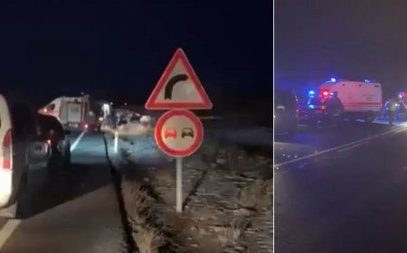 Mardin'de otomobil ile hafif ticari araç çarpıştı. 3 ölü, 2 yaralı