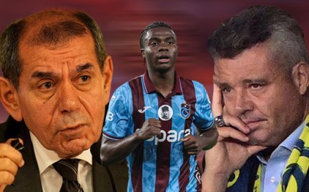 Galatasaray'ın ardından Fenerbahçe de Oulai için Trabzonspor'a teklif yaptı! İşte transferde son durum