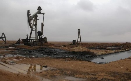 Suriye'de terör örgütü YPG'den alınan bölgelerde petrol çıkarılmaya başlandı