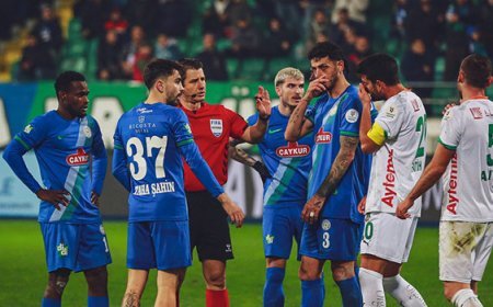 Rizespor’dan hakem Halil Umut Meler'e sert tepki! 'Hayatınızın yanılgısı olur!'