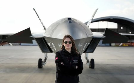 Türkiye'nin ilk insansız savaş uçağında kadın imzası. "KIZILELMA yarının oyun kurucusu"