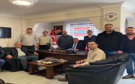 Çerkezköy Şoförler Odası’nda yeni yönetim görev bölümü yaptı