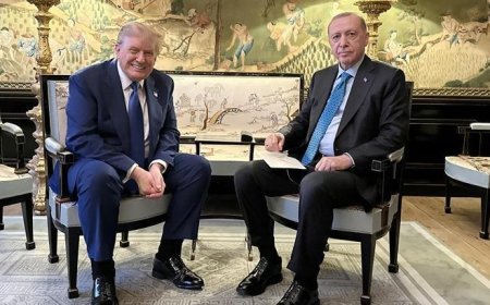 SON DAKİKA HABERİ: Cumhurbaşkanı Erdoğan, ABD Başkanı Trump ile görüştü