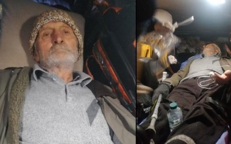 Gürcistan üzerinden 15 saatte hastaneye nakledilmişti! Şaban dededen acı haber geldi