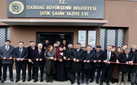 KAPAKLI’DA DAYANIŞMANIN YENİ MERKEZİ: ŞEFİK ŞAHİN TAZİYE EVİ HİZMETE AÇILDI