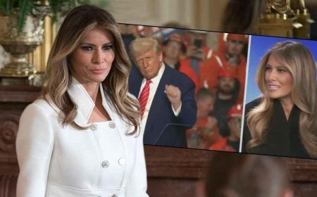 SON DAKİKA HABERLER: Trump'ın eşi Melania'ya dans linçi! 'Para için sınır tanımıyor'